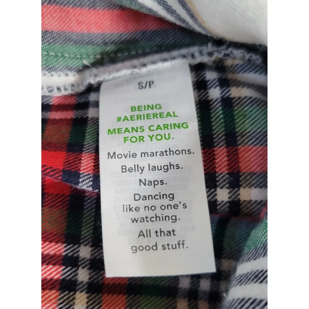 aerie flannel sleepwear
